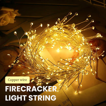 🎄 LED Copper Wire Christmas Light String ⭐️