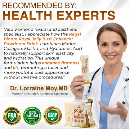 🐝 𝙂𝙁𝙊𝙐𝙆® Regal Bloom Royal Jelly Bust Enhancement Drink 🇺🇸 Made in USA