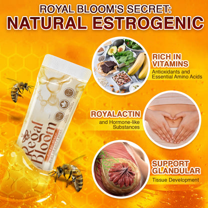 🐝 𝙂𝙁𝙊𝙐𝙆® Regal Bloom Royal Jelly Bust Enhancement Drink 🇺🇸 Made in USA