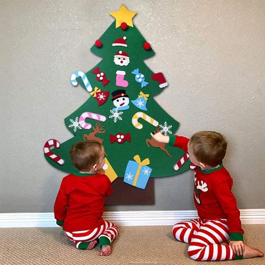 Kids DIY Felt Christmas Tree 🎄⭐️